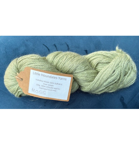 100% Yorkshire Wolds Suffolk Cross  Aran - (Skeins)